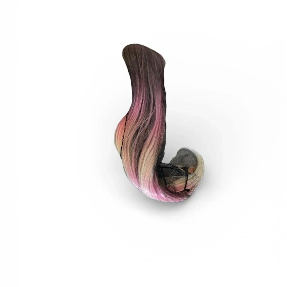 Luxe by Meena Ombre Pink and Cream Hair Extension